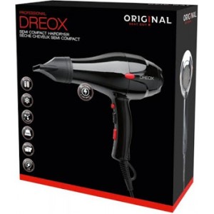 Dreox 2000w Hair Dryer Black 